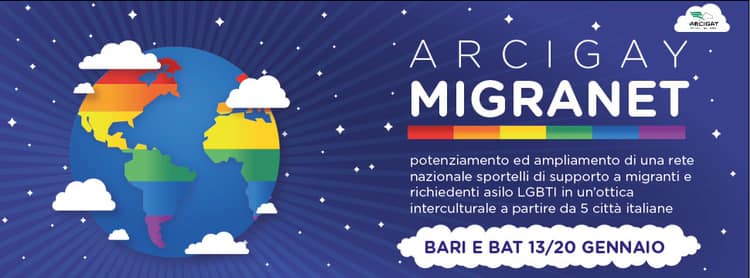 Arcigay Migranet, rete di sportelli di supporto a migranti e richiedenti asilo LGBTI